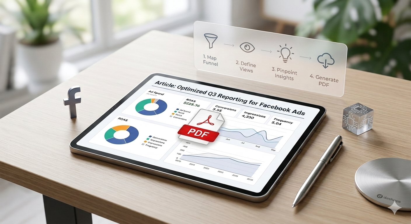 How to Build a PDF Facebook Ads Report Your Clients Actually Read