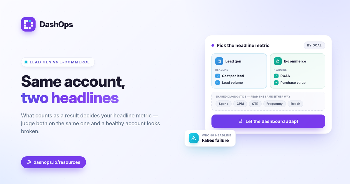 dashops-lead-gen-vs-ecommerce-meta-kpis-1200x630